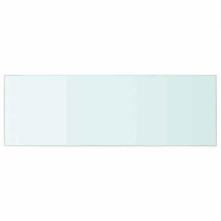 Panneaux d'étagère 2 pcs Verre Transparent 70x25 cm