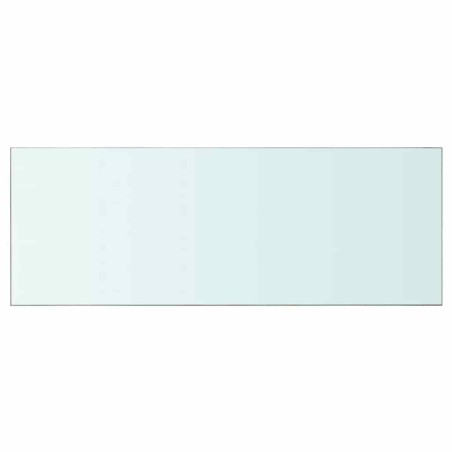 Panneaux d'étagère 2 pcs Verre Transparent 80 x 30 cm