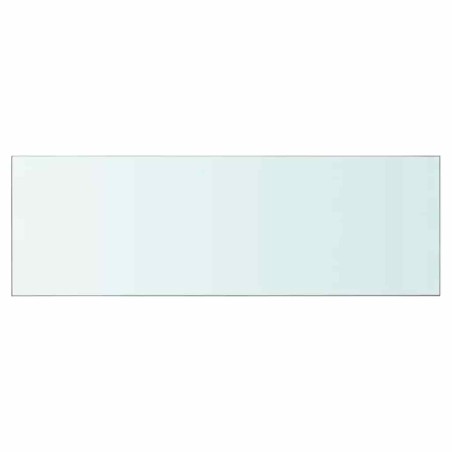 Panneaux d'étagère 2 pcs Verre Transparent 90 x 30 cm