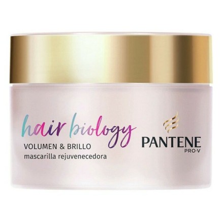 Haarmasker Hair Biology Volumen & Brillo Pantene (160 ml)