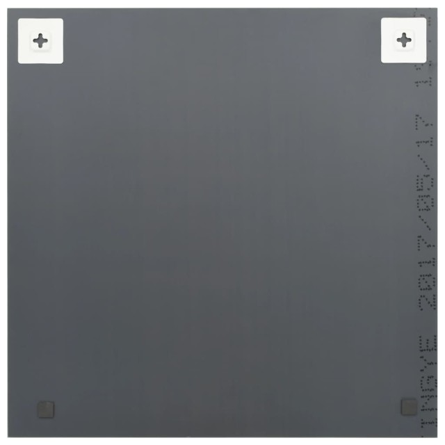 Miroirs muraux 2 pcs 50x50 cm Carré Verre