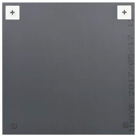 Miroirs muraux 2 pcs 50x50 cm Carré Verre