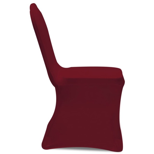 Housses élastiques de chaise Bordeaux 30 pcs