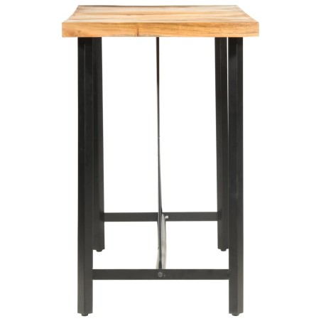 Ensemble de bar 9 pcs Bois d'acacia et de récupération massif