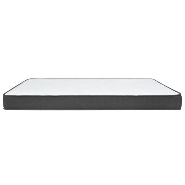 Sommier à lattes de lit Gris foncé Tissu 120x200 cm