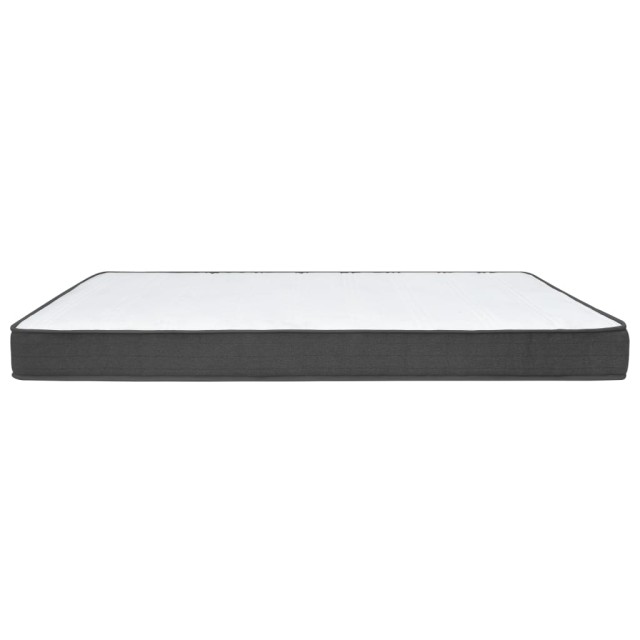 Sommier à lattes de lit Gris foncé Tissu 100x200 cm