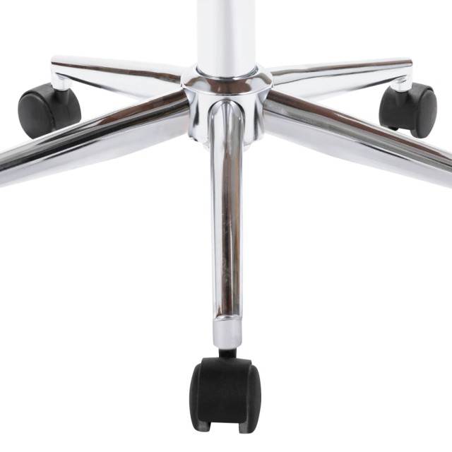 Chaise pivotante de bureau Gris Bois courbé et tissu