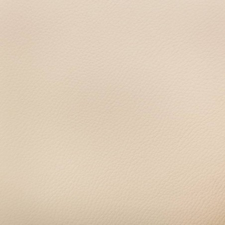 Chaises pivotantes à manger lot de 6 crème similicuir