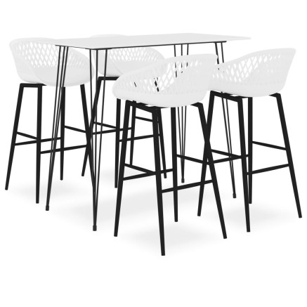 Ensemble de bar 5 pcs Blanc