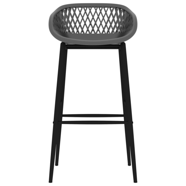 Ensemble de bar 7 pcs Blanc et gris