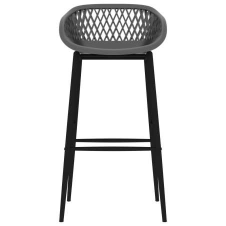 Ensemble de bar 7 pcs Blanc et gris