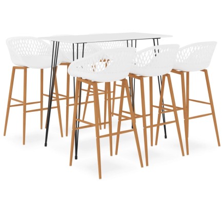 Ensemble de bar 7 pcs Blanc