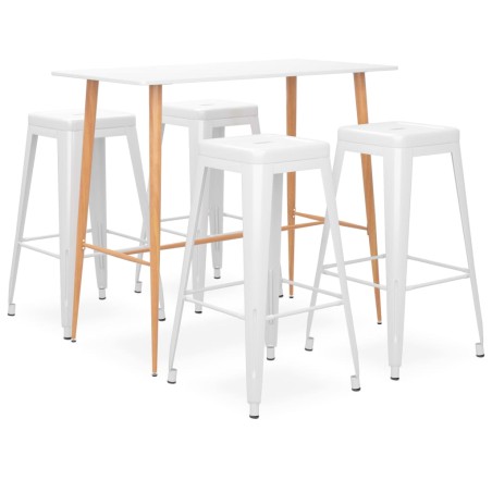 Ensemble de bar 5 pcs Blanc