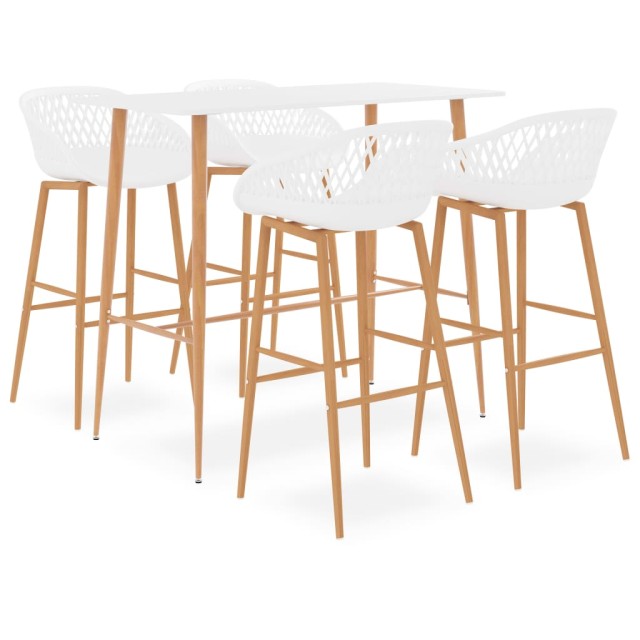 Ensemble de bar 5 pcs Blanc