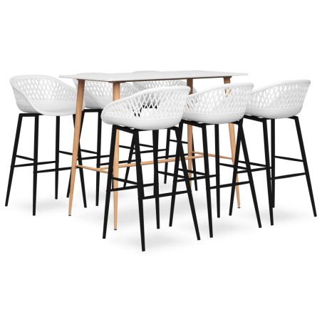 Ensemble de bar 7 pcs Blanc