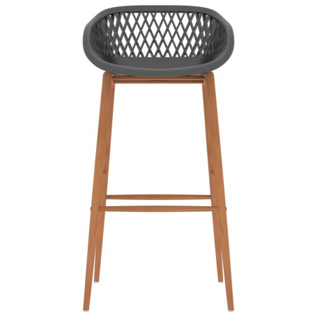 Ensemble de bar 7 pcs Blanc et gris