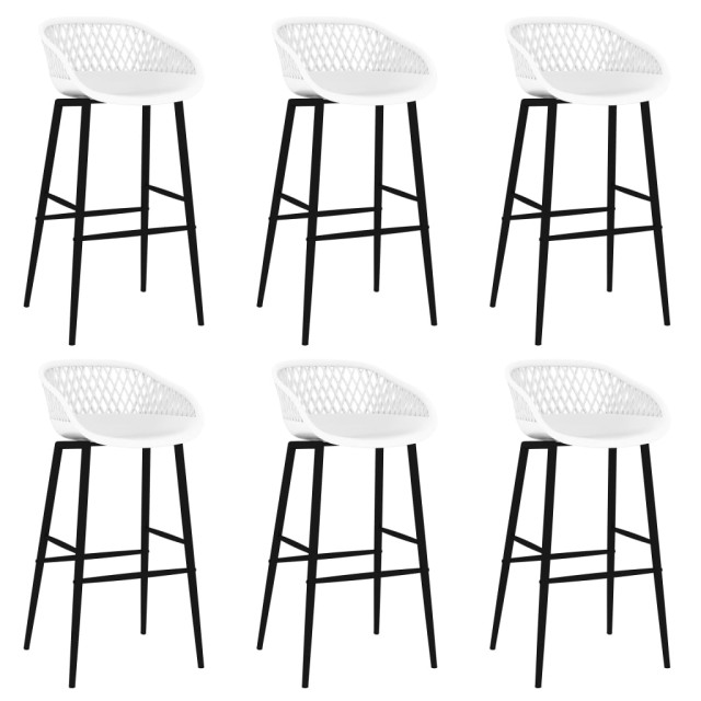 Ensemble de bar 7 pcs Noir et blanc