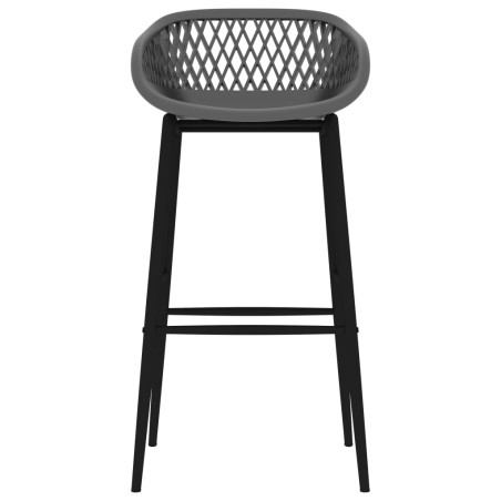 Ensemble de bar 7 pcs Noir et gris