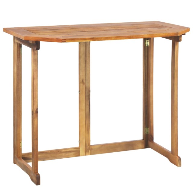Ensemble de bistro 4 pcs Bois d'acacia solide