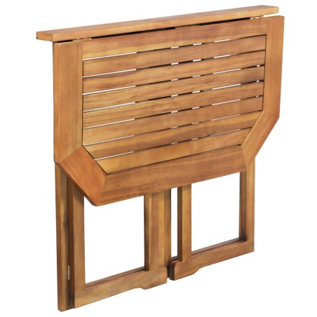 Ensemble de bistro 4 pcs Bois d'acacia solide