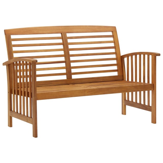 Salon de jardin 3 pcs Bois d'acacia solide