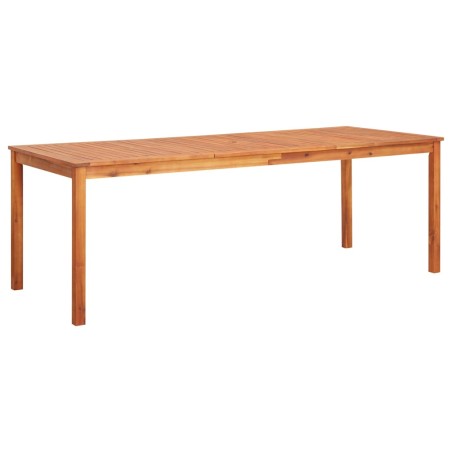 Ensemble à manger de jardin 9 pcs avec coussins Acacia solide