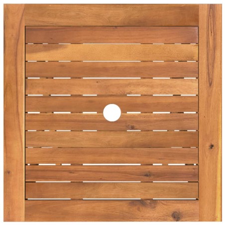 Ensemble à manger de jardin pliable 3 pcs Bois d'acacia solide