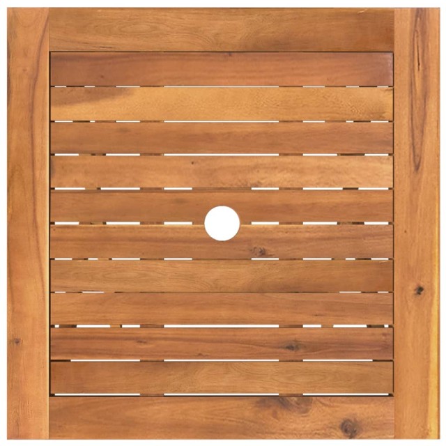 Ensemble à manger de jardin pliable 3 pcs Bois d'acacia solide