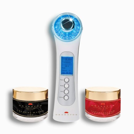 Masajeador Rejuvenecedor Facial de Alta Frecuencia Drakefor 480 Blanco