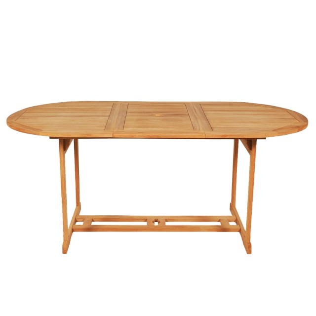 Ensemble à manger de jardin 9 pcs Bois de teck massif