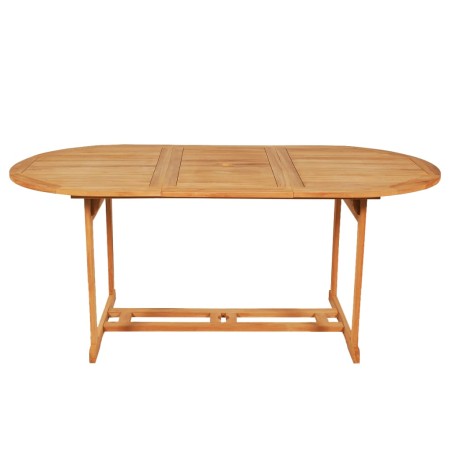 Ensemble à manger de jardin 9 pcs Bois de teck massif