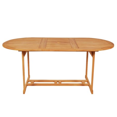 Ensemble à manger de jardin 9 pcs Bois de teck massif