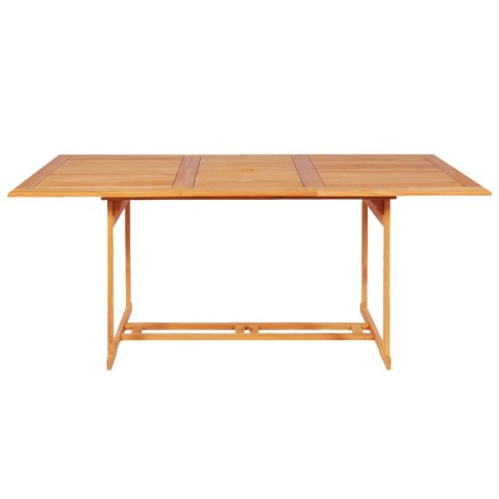 Ensemble à manger de jardin 9 pcs Bois de teck massif