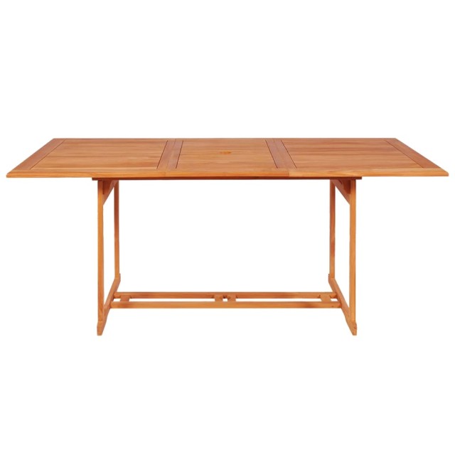 Ensemble à manger de jardin 9 pcs Bois de teck massif