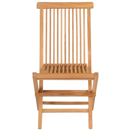 Ensemble à manger de jardin 5 pcs Bois de teck massif