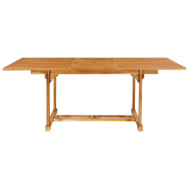 Ensemble à manger de jardin 7 pcs Bois de teck massif