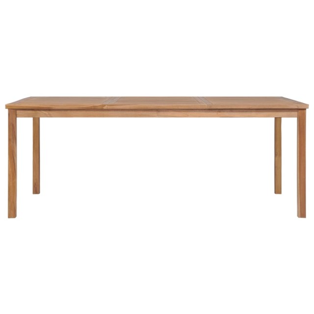 Ensemble à manger de jardin 7 pcs Bois de teck solide