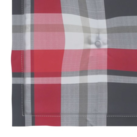 Chaises de jardin avec table à thé et coussins Acacia solide