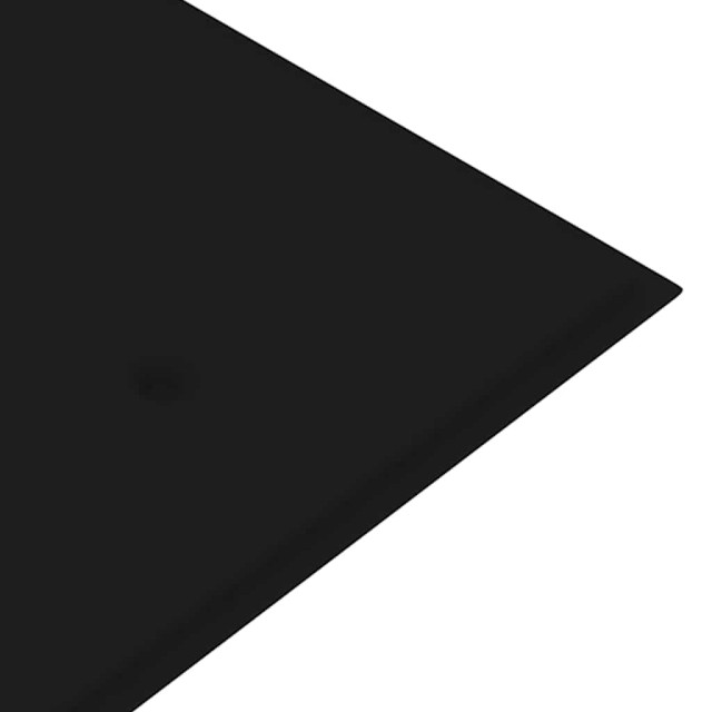 Banc de jardin empilable et coussin 159 cm Bois de teck massif