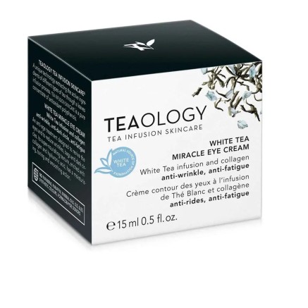Anti-Veroudering Crème voor Ooggebied Teaology Witte Thee (15 ml) 2