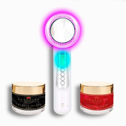 High Frequency Rejuvenating Facial Massager Drakefor 580 Plus White 3 2