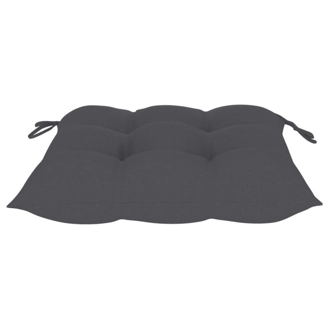 Ensemble à manger d'extérieur pliable 5pcs avec coussins Bambou