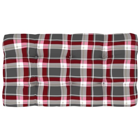 Canapé central palette de jardin Blanc Bois de pin imprégné