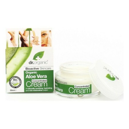 Hydraterende Gezichtscrème Aloe Vera Concentrated Cream Dr.Organic Al