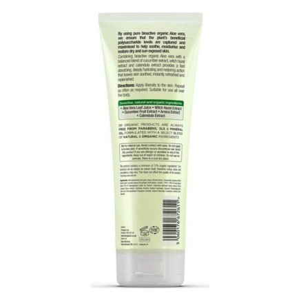 Gel de Baño Hidratante Con Aloe Vera Dr.Organic DR00238 200 ml 2