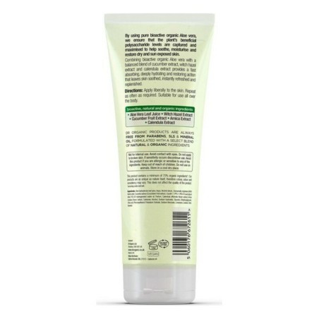 Gel de Baño Hidratante Con Aloe Vera Dr.Organic DR00238 200 ml