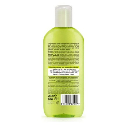 Shampoo Purificante Bioactive Organic Dr.Organic Bioactive Organic 265 2