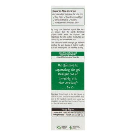 Hydraterende badgel met Aloë Vera Bioactive Organic Dr.Organic Bioact