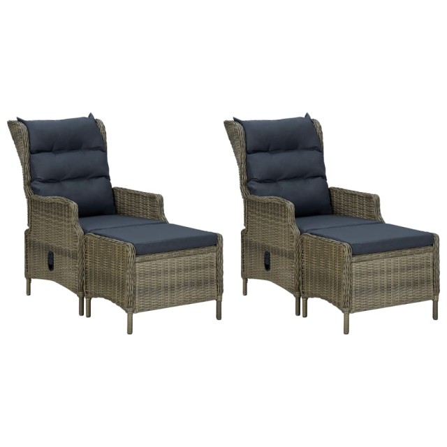 Ensemble à manger de jardin 7 pcs Marron