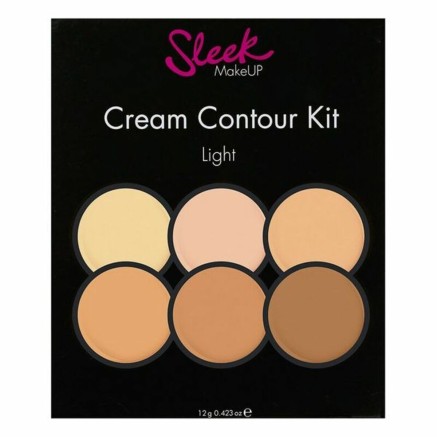 Palette Sleek Cream Contour Kit Luminizer Make-up Light 2